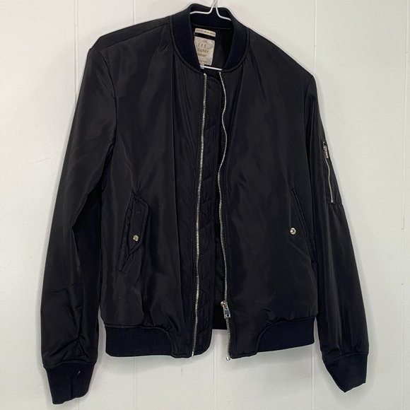 Zara TRF Bomber Jacket - Picture 2 of 4